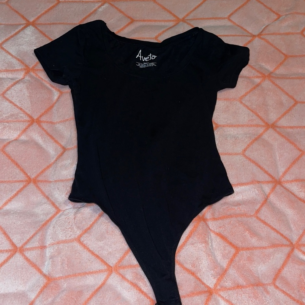 Aveto Black bodysuit
